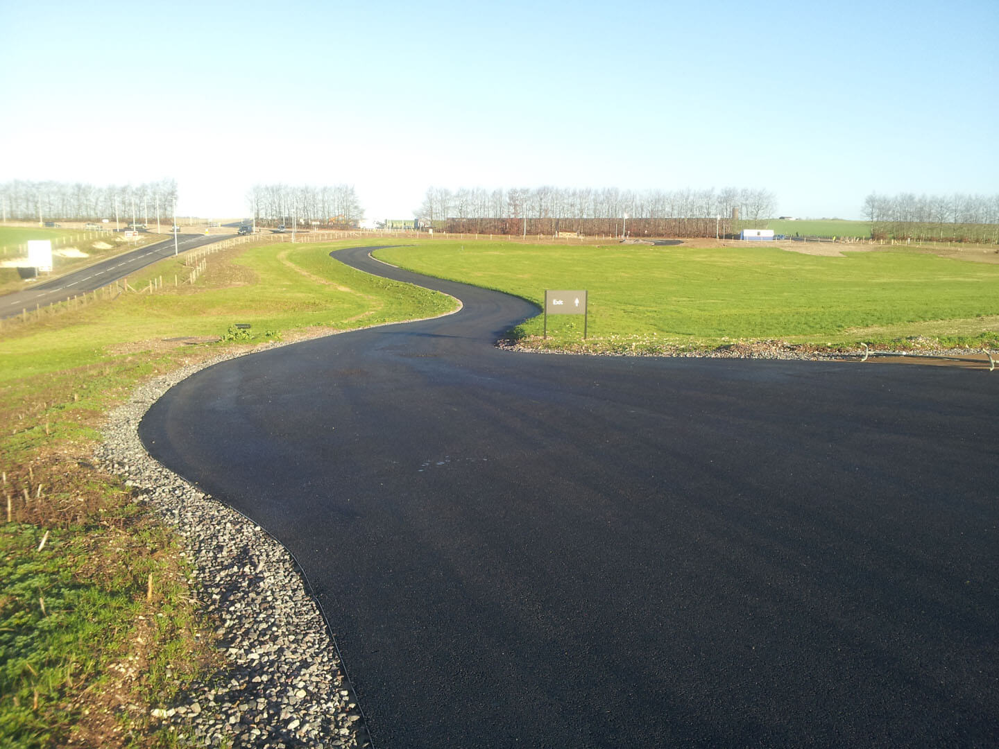 Tarmac driveway
